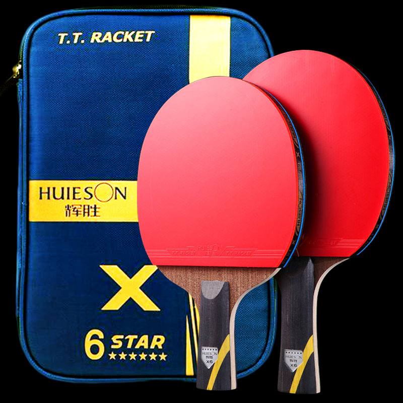 Table Tennis Db - Huieson 5/6 Star Tafeltennisracket Carbon Offensief
