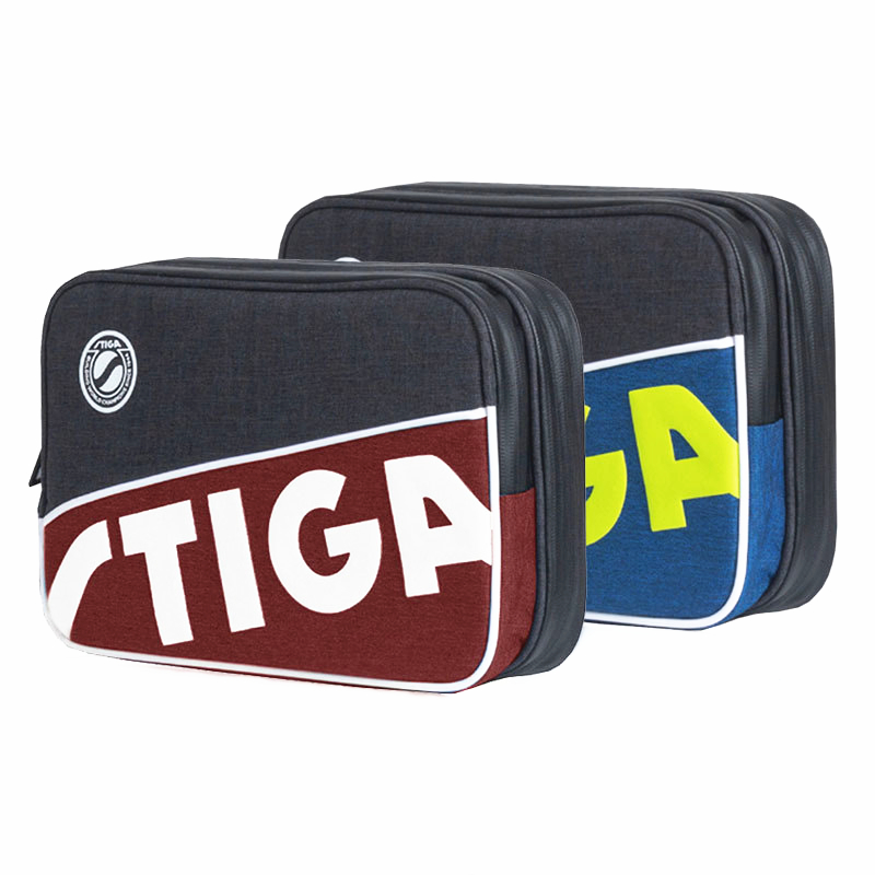 Table Tennis Db - STIGA Tafeltennisrackets Tas Nieuwe Dubbellaags Vierkant