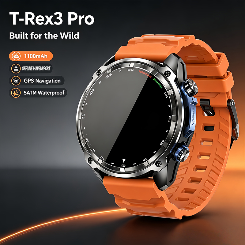 Table Tennis World - Sapphire GPS SmartWatch Offline Kaarten 4GB