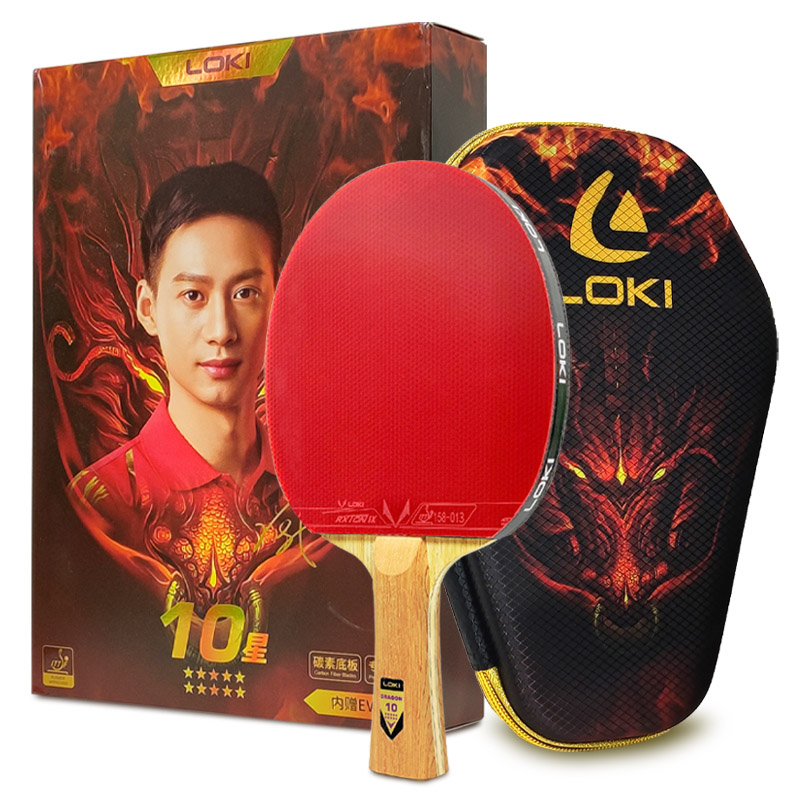 Table Tennis Player - Originele LOKI Tafeltennis Racket Dragon Serie