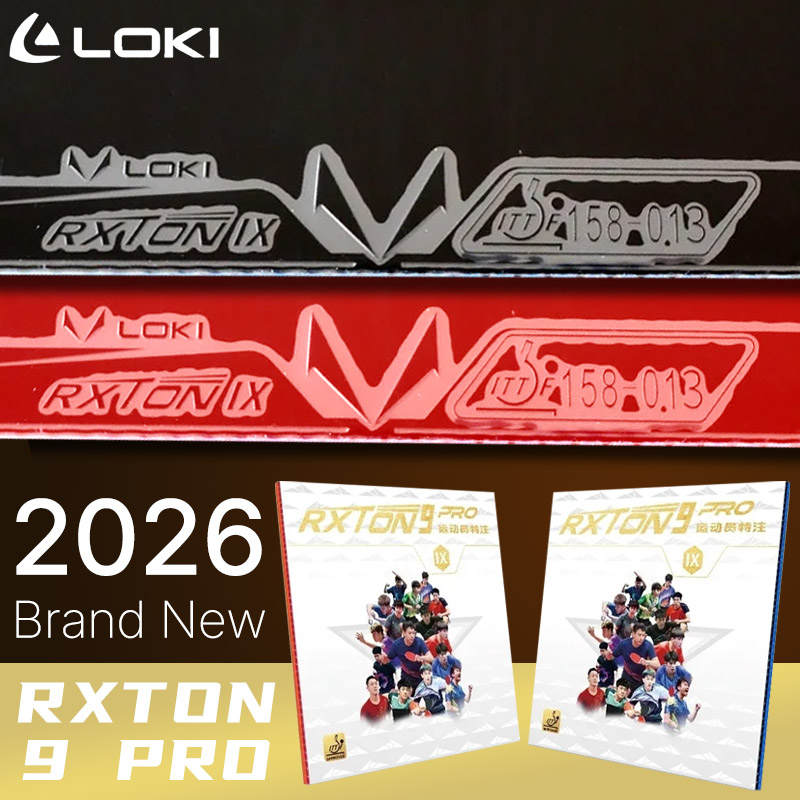 Table Tennis Player - LOKI RXTON 9 PRO Tafeltennisrubber Speciaal
