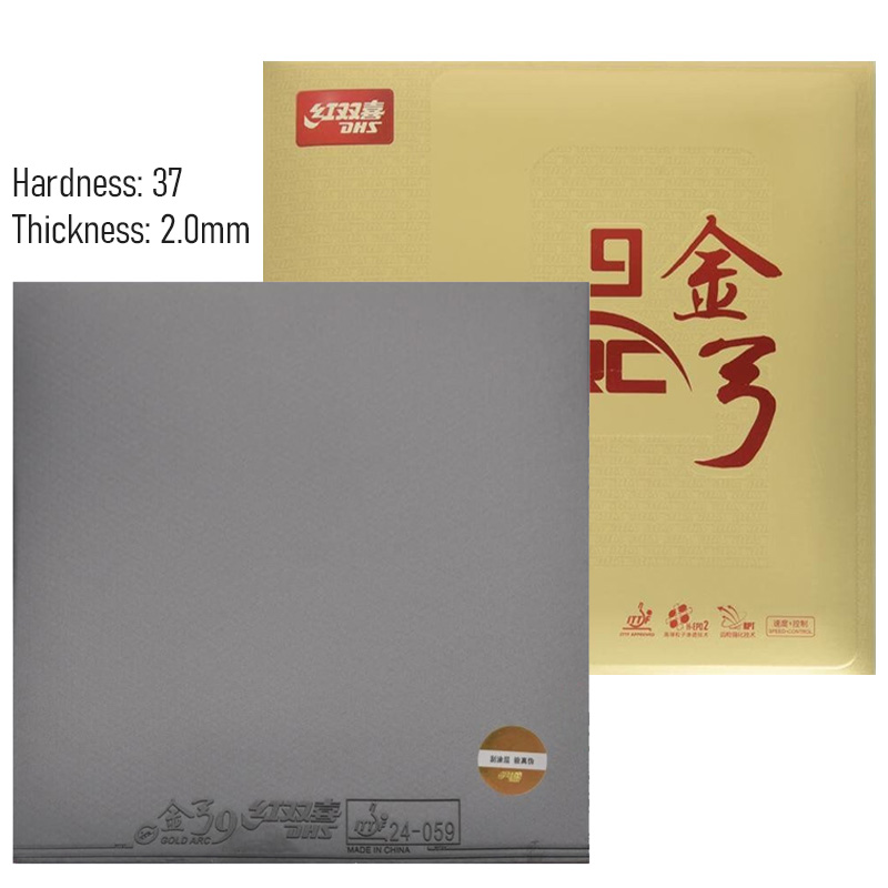 Table Tennis Player - DHS Gold Arc 9 Professioneel Tafeltennisrubber