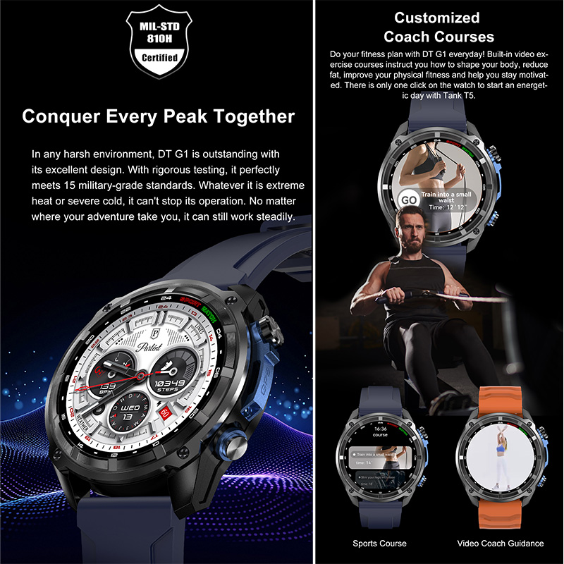 Outdoor sport horloge DTG1 off - Table Tennis World recensie en prijs