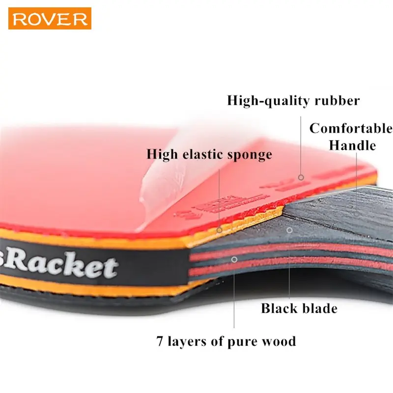 5/6 Ster Tafeltennis Racket 2  - Table Tennis Db recensie en prijs