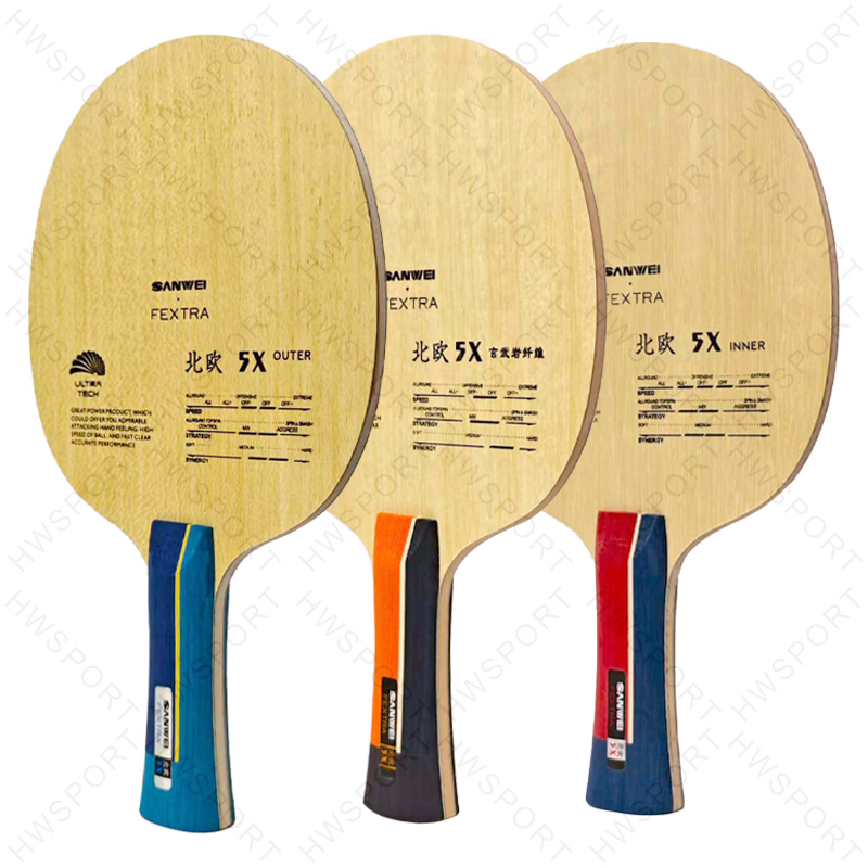 SANWEI FEXTRA 5X Tafeltennisbl - Table Tennis Player recensie en prijs