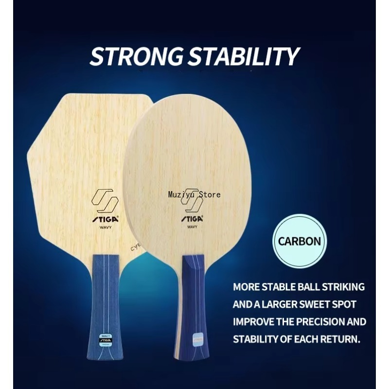 Originele STIGA Wavy Ultra Fib - Table Tennis Player recensie en prijs