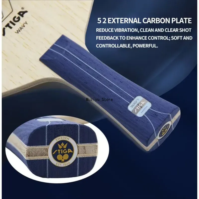 Originele STIGA Wavy Ultra Fib - Table Tennis Player recensie en prijs
